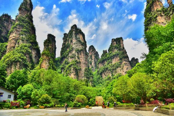 张家界武陵源风景区有哪些景区1