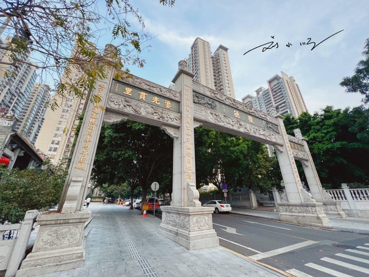 实拍广州“第一土豪村”，居民曾经都在种田，如今变成亿万富翁9