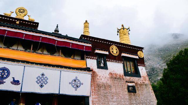 拉萨色拉寺,雨天参观也很美13