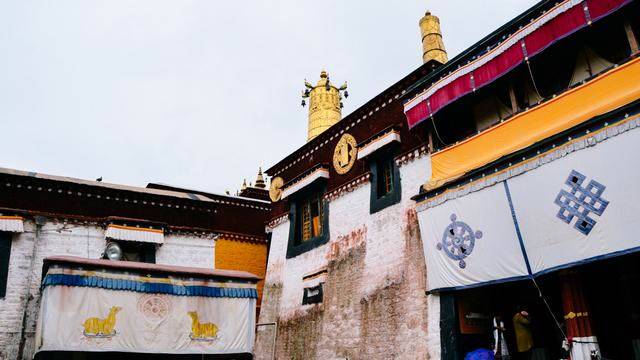 拉萨色拉寺,雨天参观也很美14