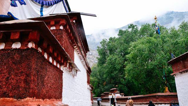拉萨色拉寺,雨天参观也很美18