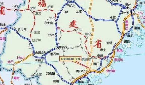 重磅!兴泉铁路计划于今年9月开通!泉州境内设5站,看看在哪11
