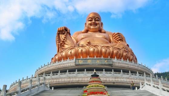 宁波有座低调的山,建有全球最大的弥勒佛像,不输普陀山7