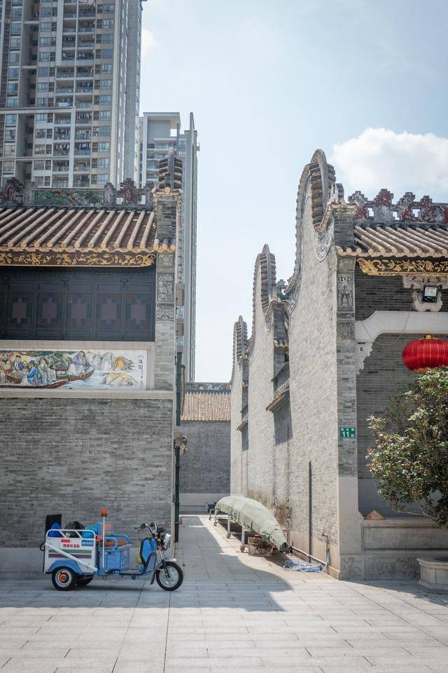 广州最壕祠堂,曾经有个地产商想买他们的土地,结果反被村民……13