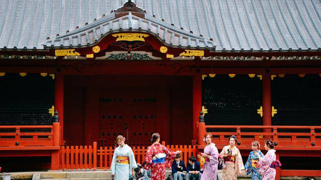 鹤岗八幡宫,镰仓地标建筑物,十分古朴12