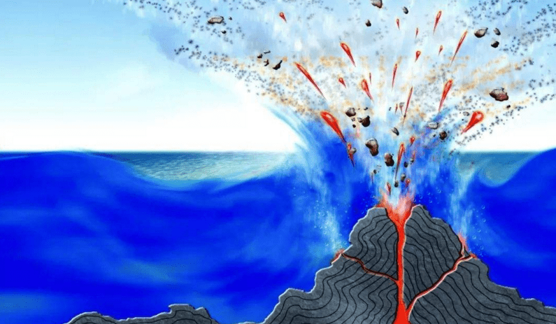 印度洋海底火山喷发,地震仪显示情况不太妙,海底到底发生了啥?3
