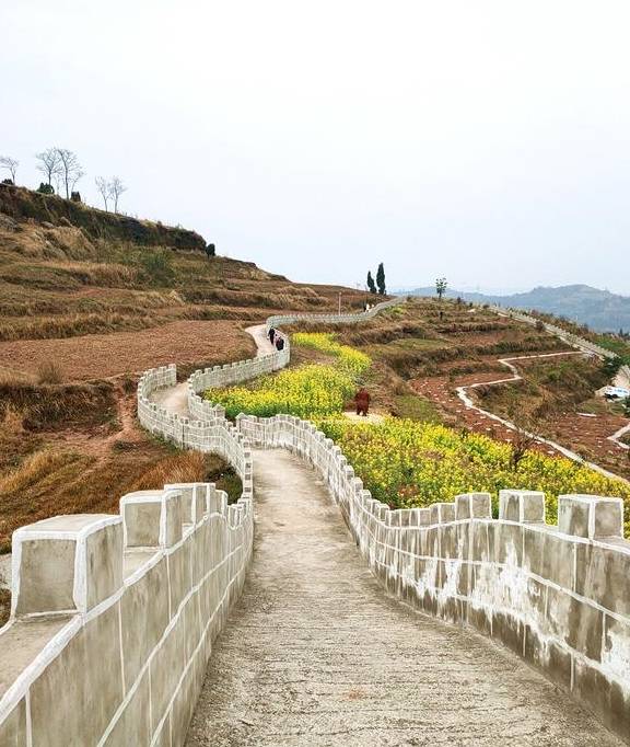 南充：迷你长城！离城区5公里，你去爬过没有？2