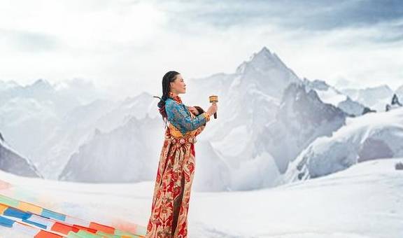 西藏旅游：冬天来西藏，竟然能看到这种画面2