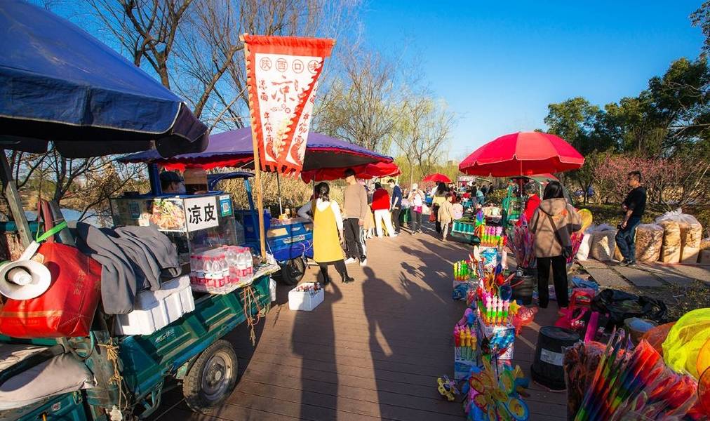 杭州踏青好去处,有山有水有花海,停车方便免门票,知道的人不多4