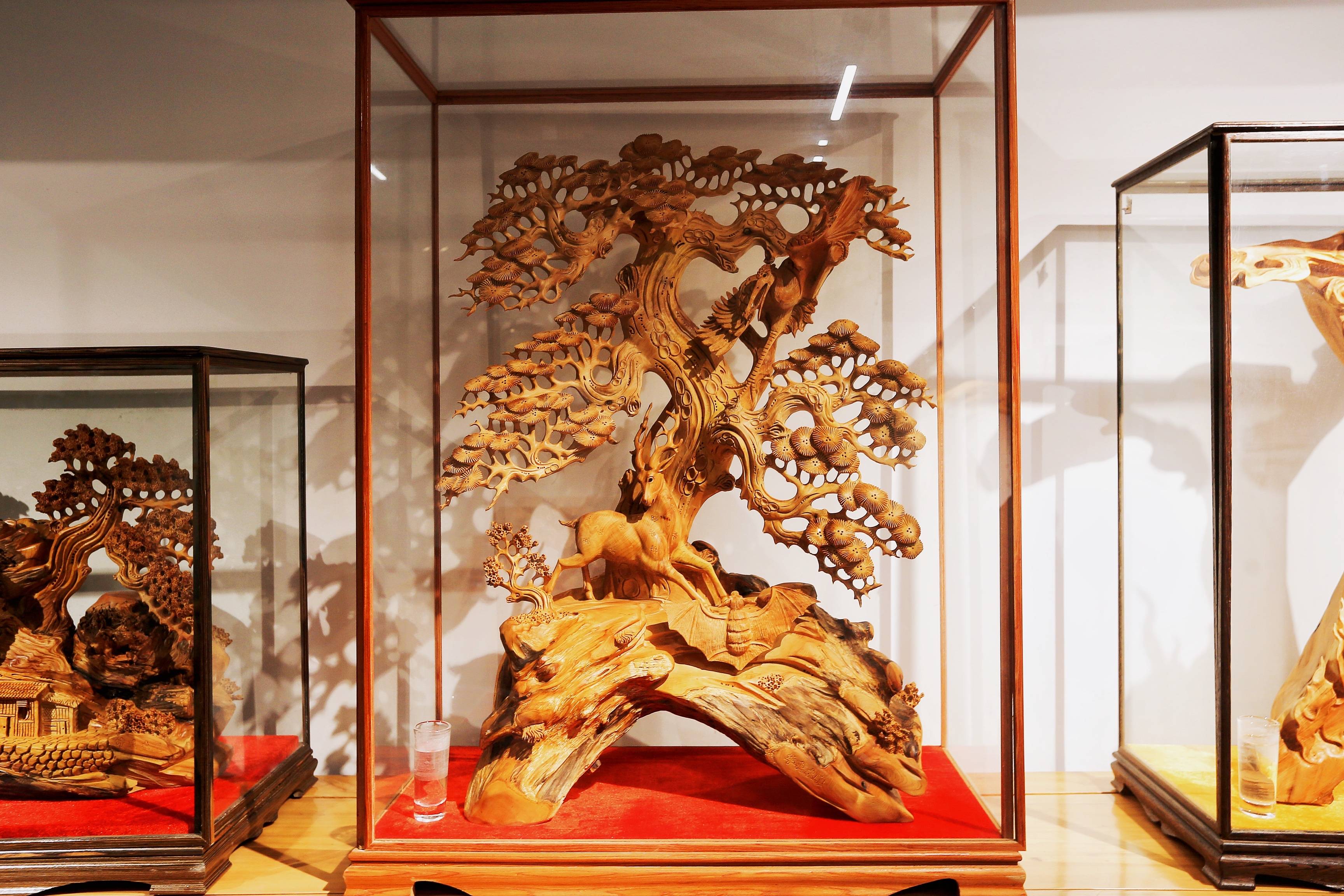 石家庄有一座木雕艺术馆,免门票,这样的非遗文化很多游客没见过4