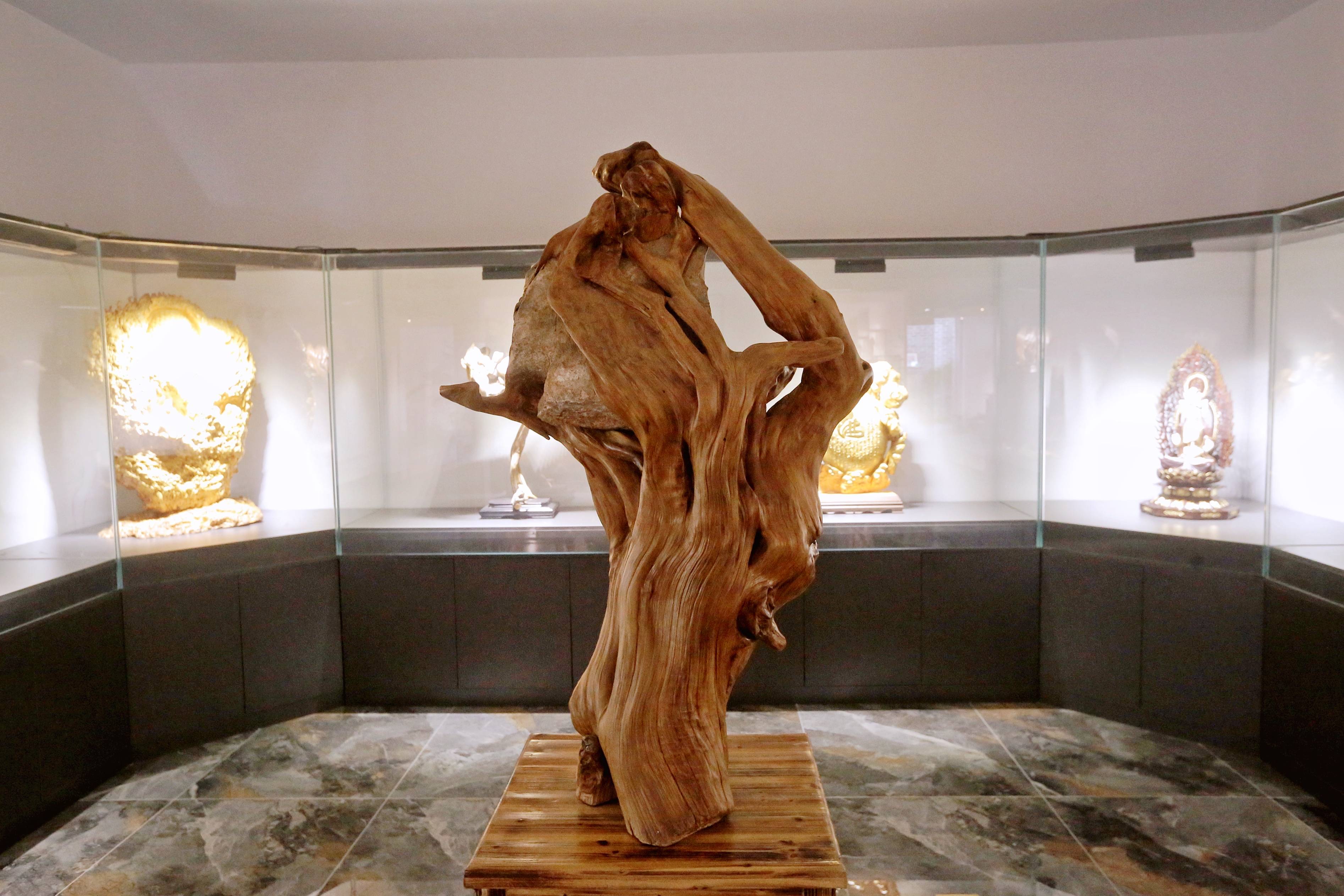 石家庄有一座木雕艺术馆,免门票,这样的非遗文化很多游客没见过11