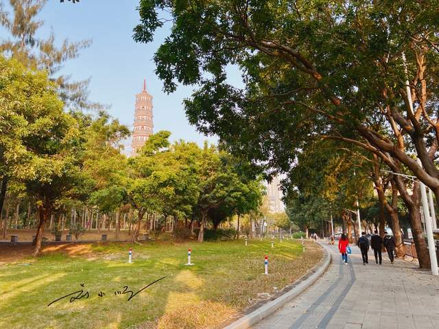 广州市海珠区有一座明代古塔,距离广州塔不远,可惜不对外开放5