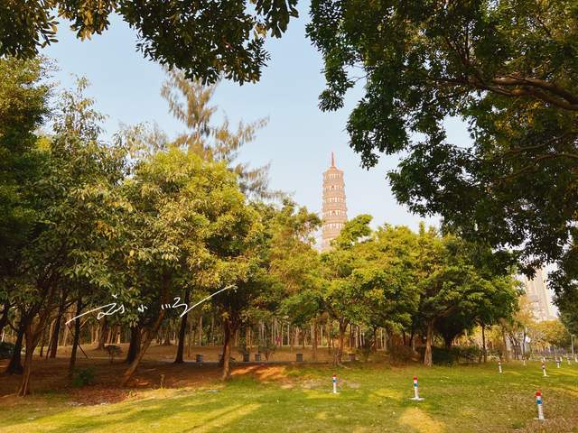 广州市海珠区有一座明代古塔,距离广州塔不远,可惜不对外开放10