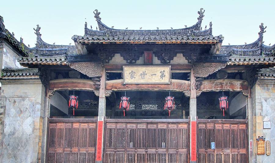 安徽这个古村 被誉为“歙南第一村” 罕见清代牌坊全国独此一处!3