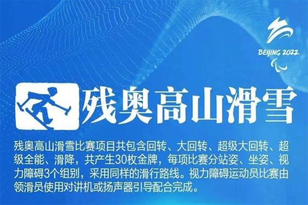 北京冬残奥会赛程表出炉 96名中国选手将亮相1