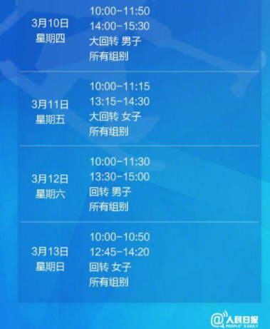 北京冬残奥会赛程表出炉 96名中国选手将亮相8