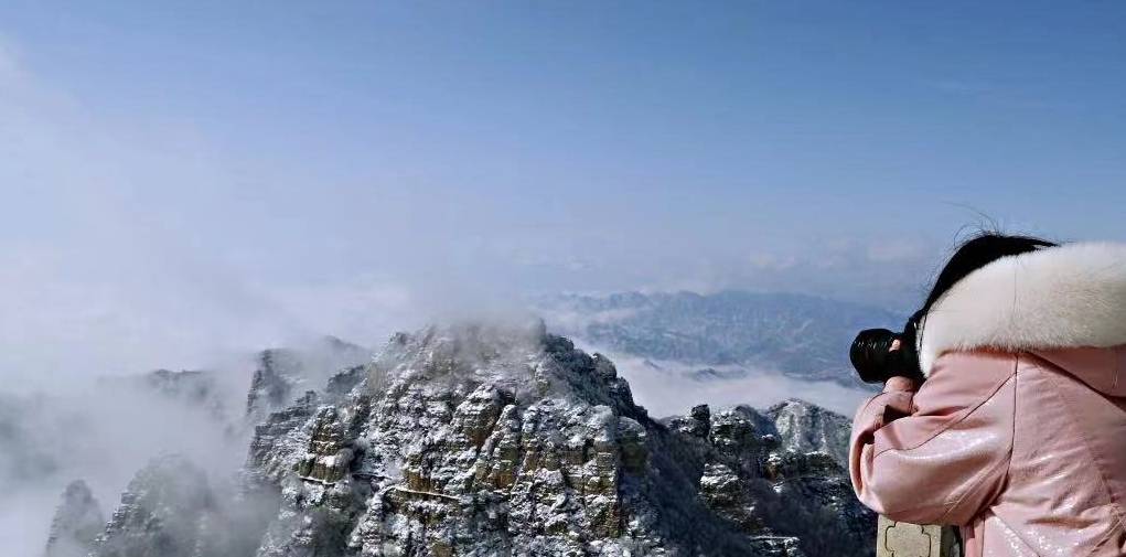 冰挂、雾淞、云海！白石山雪后惊现绝世美景5