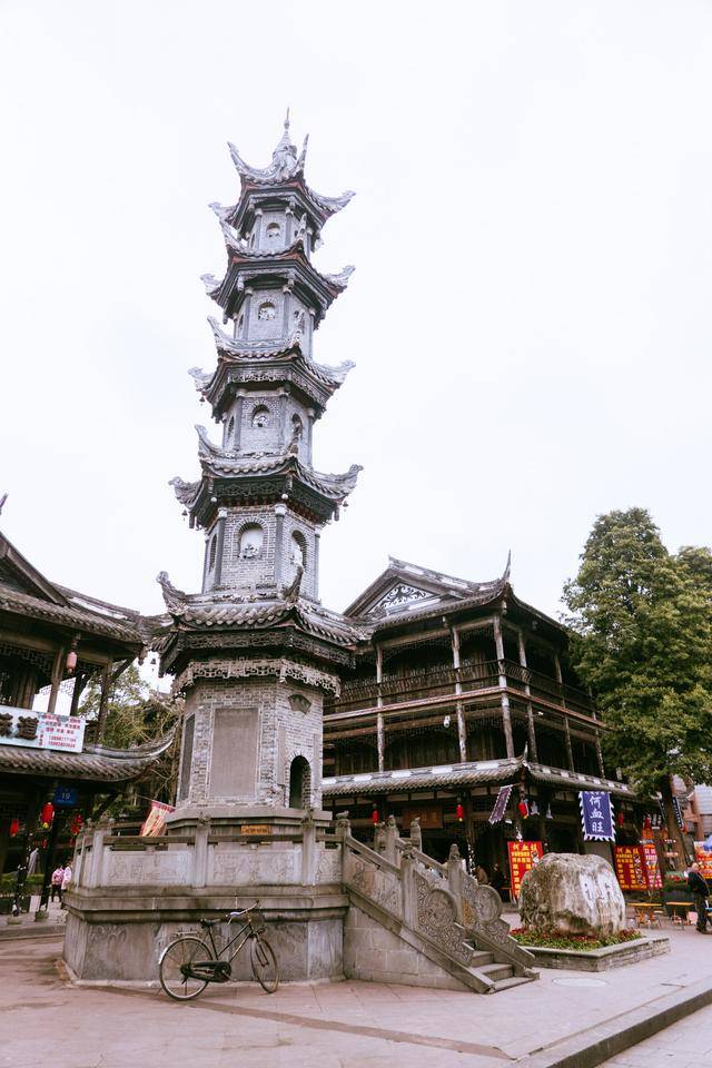 元通古镇,成都周边千年古镇,感觉时光在这里放慢了速度2