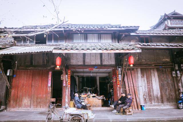 元通古镇,成都周边千年古镇,感觉时光在这里放慢了速度16