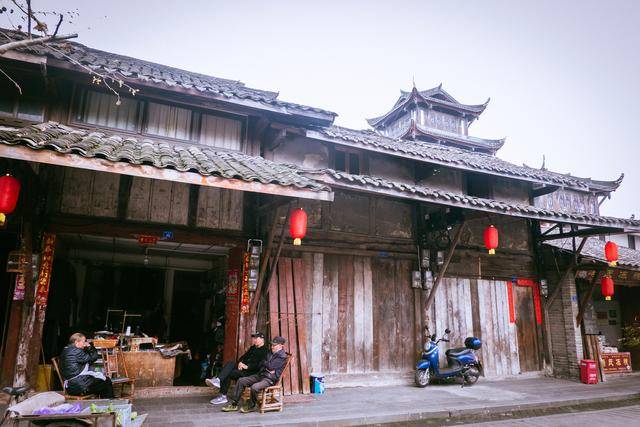 元通古镇,成都周边千年古镇,感觉时光在这里放慢了速度17