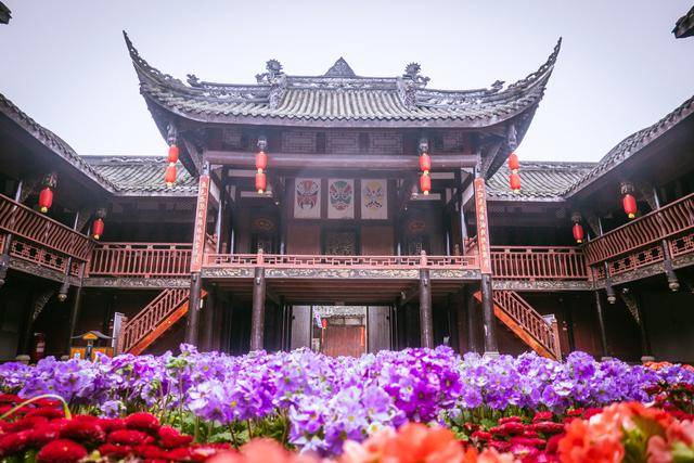 元通古镇,成都周边千年古镇,感觉时光在这里放慢了速度23