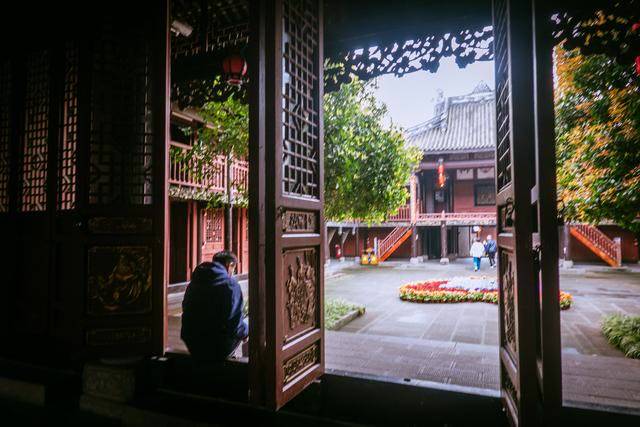 元通古镇,成都周边千年古镇,感觉时光在这里放慢了速度25