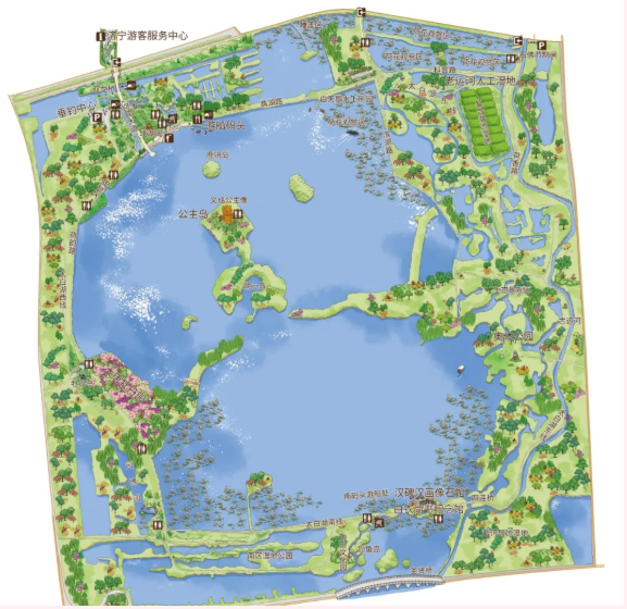 济宁樱花哪里有 2022济宁赏花好去处1