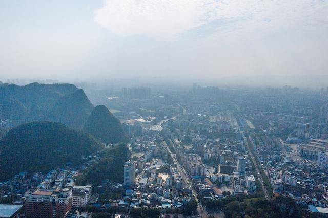 马鞍山，俯瞰城市美景，柳州约会最佳去处19