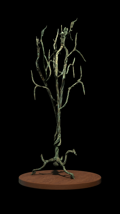 原创 三星堆有一棵3号神树，神树上面，藏着三个研究不明白的“谜”团5