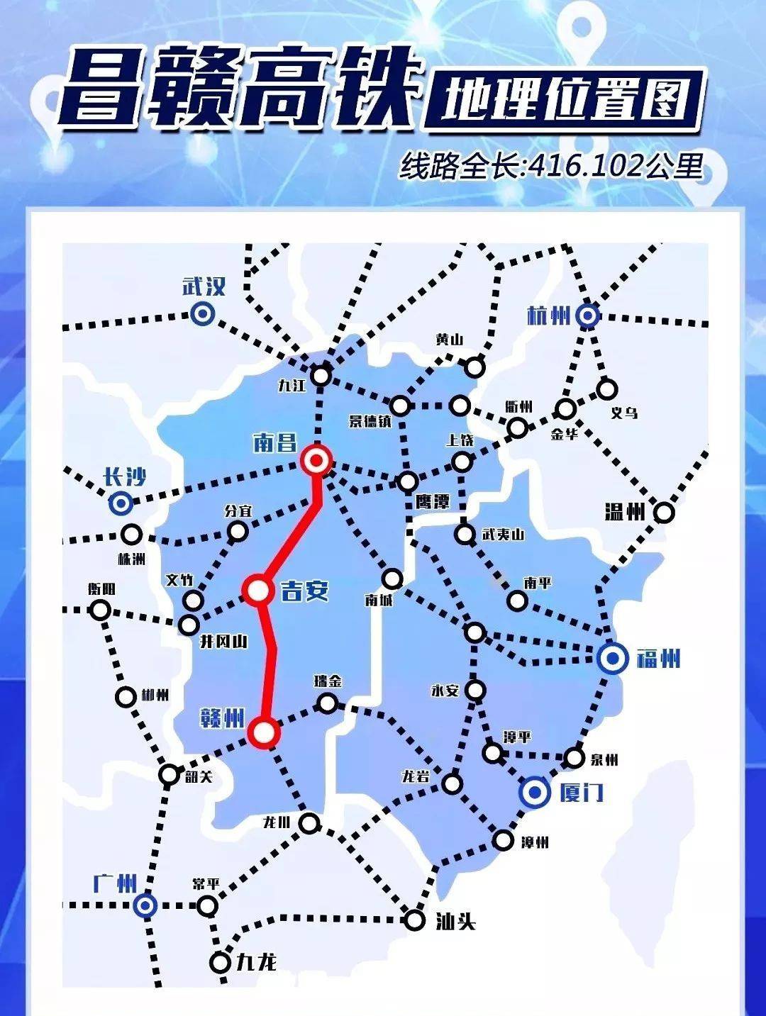 原创 江西3条铁路最新动态来袭，总投资超2600亿，快看看沿途有你家吗2