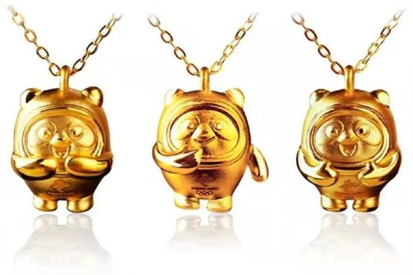 冰墩墩金吊坠在哪里买 冰墩墩金吊坠多少钱1