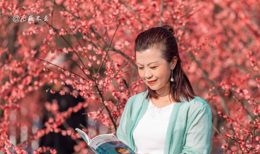 原创 成都当下最火爆的赏花地——青城大观镇，解语问花村12