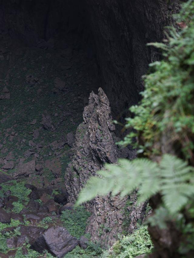 硝洞岩瀑布,乐山探险好去处,人少精美空气好20