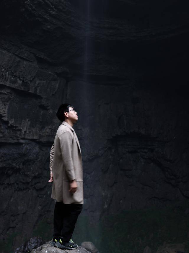 硝洞岩瀑布,乐山探险好去处,人少精美空气好21