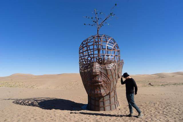 沙漠之中的雕塑博物馆，北京苍凉大气，绝美了7