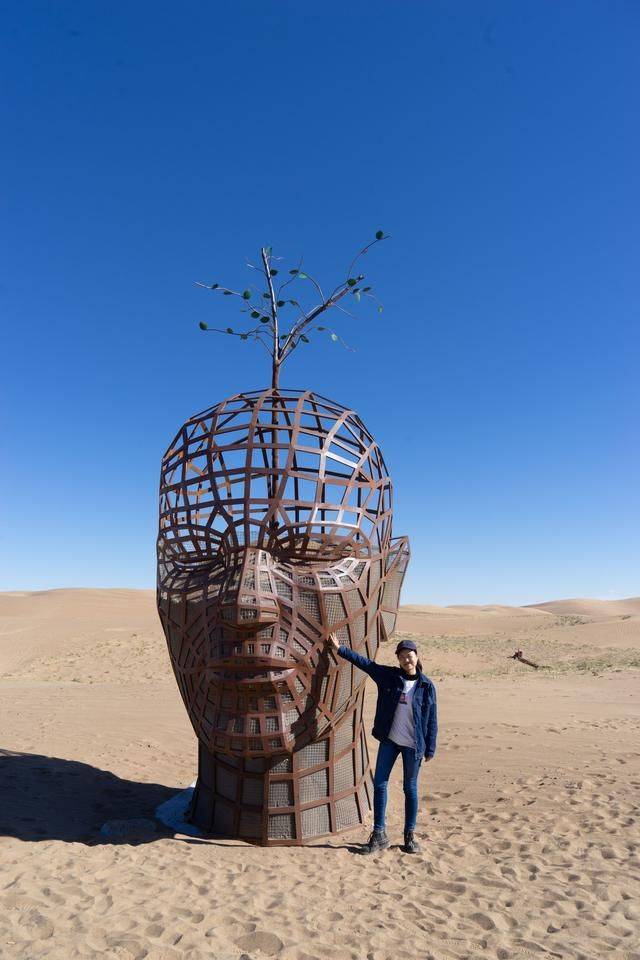 沙漠之中的雕塑博物馆，北京苍凉大气，绝美了9