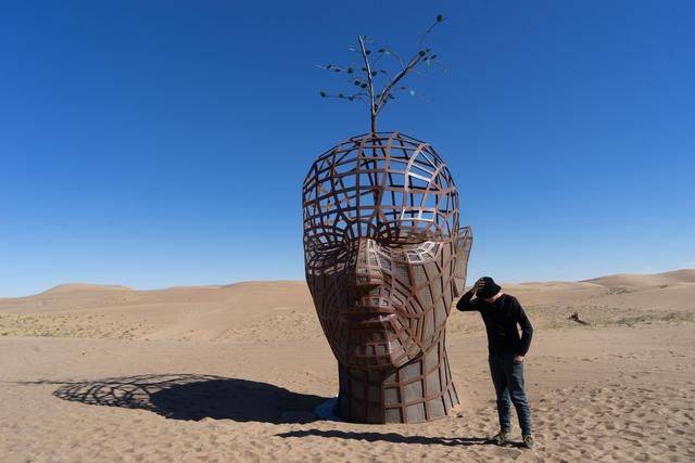 沙漠之中的雕塑博物馆，北京苍凉大气，绝美了11
