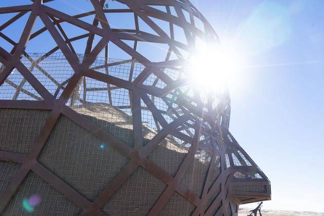 沙漠之中的雕塑博物馆，北京苍凉大气，绝美了12