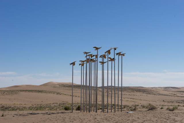 沙漠之中的雕塑博物馆，北京苍凉大气，绝美了13
