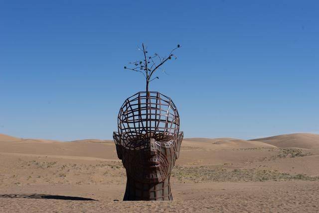 沙漠之中的雕塑博物馆，北京苍凉大气，绝美了16