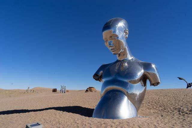 沙漠之中的雕塑博物馆，北京苍凉大气，绝美了20