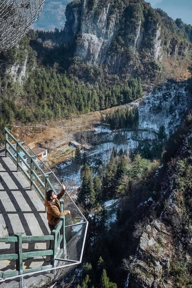 湖北恩施秘境绝空栈道,吓得腿脚发软,还没爬就已经开始放弃5