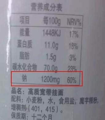 这四种面条，再便宜也不要买！老人小孩尤其要注意1