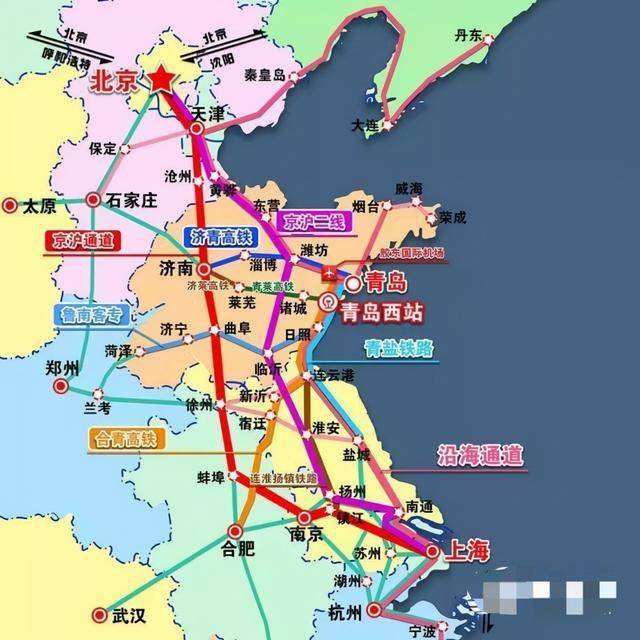 原创 京沪二通道山东段已规划确定,沿线这些城有福了,经济将有新发展1