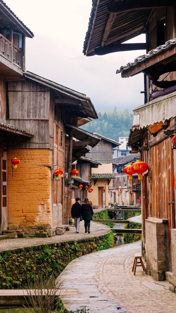 这个地方爱鱼成风,甚至还要位于举行葬礼,福建这一古村太神奇了12