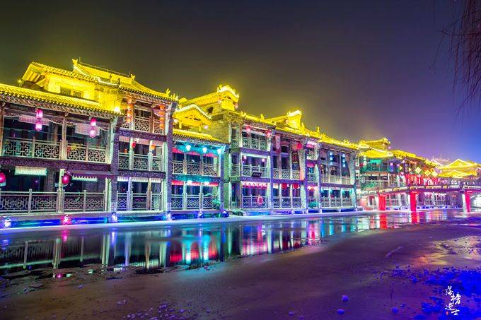 原创 石家庄有一座建于2021年的龙泉古镇,先后三次开业,却鲜有游客11