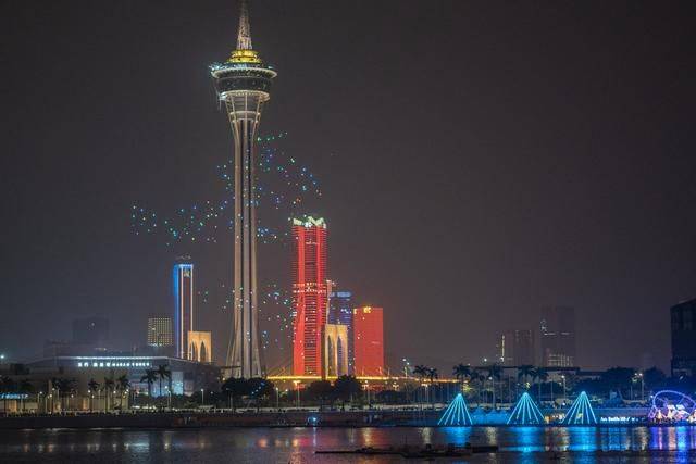 这就是赛博朋克!看过澳门无人机方阵,刷新了我对夜空表演的印象15