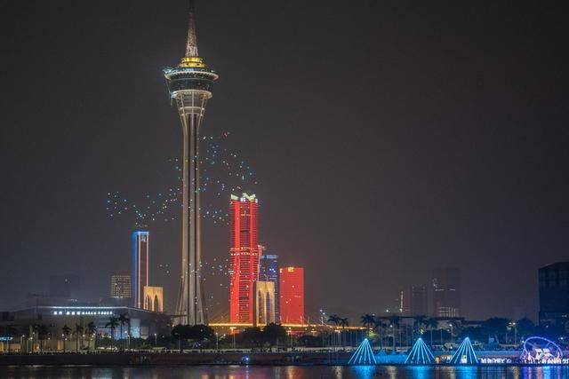 这就是赛博朋克!看过澳门无人机方阵,刷新了我对夜空表演的印象16