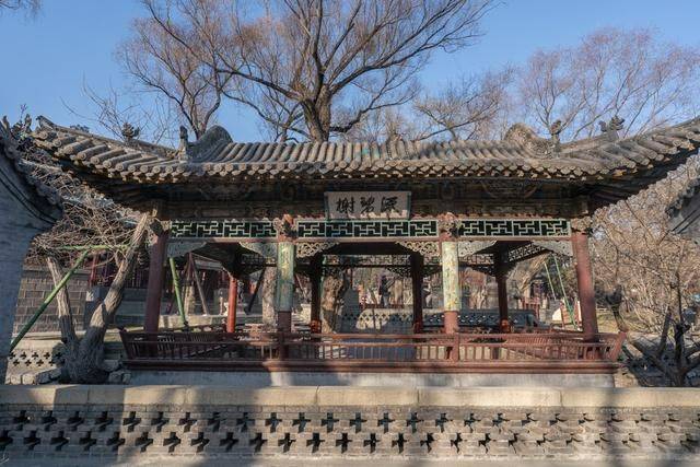 晋祠有一个超美的亭子，景色一流，仿佛仙境7