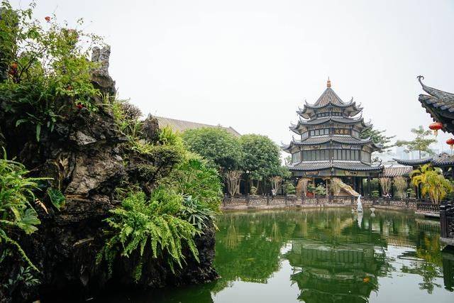 岭南园林中最低调的一个，位于广州番禺，小巧玲珑移步换景1